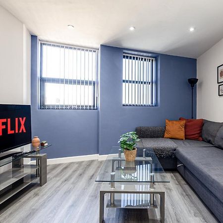 Stunning 1 Bed Apartment In The Heart Of Stockport Exterior foto