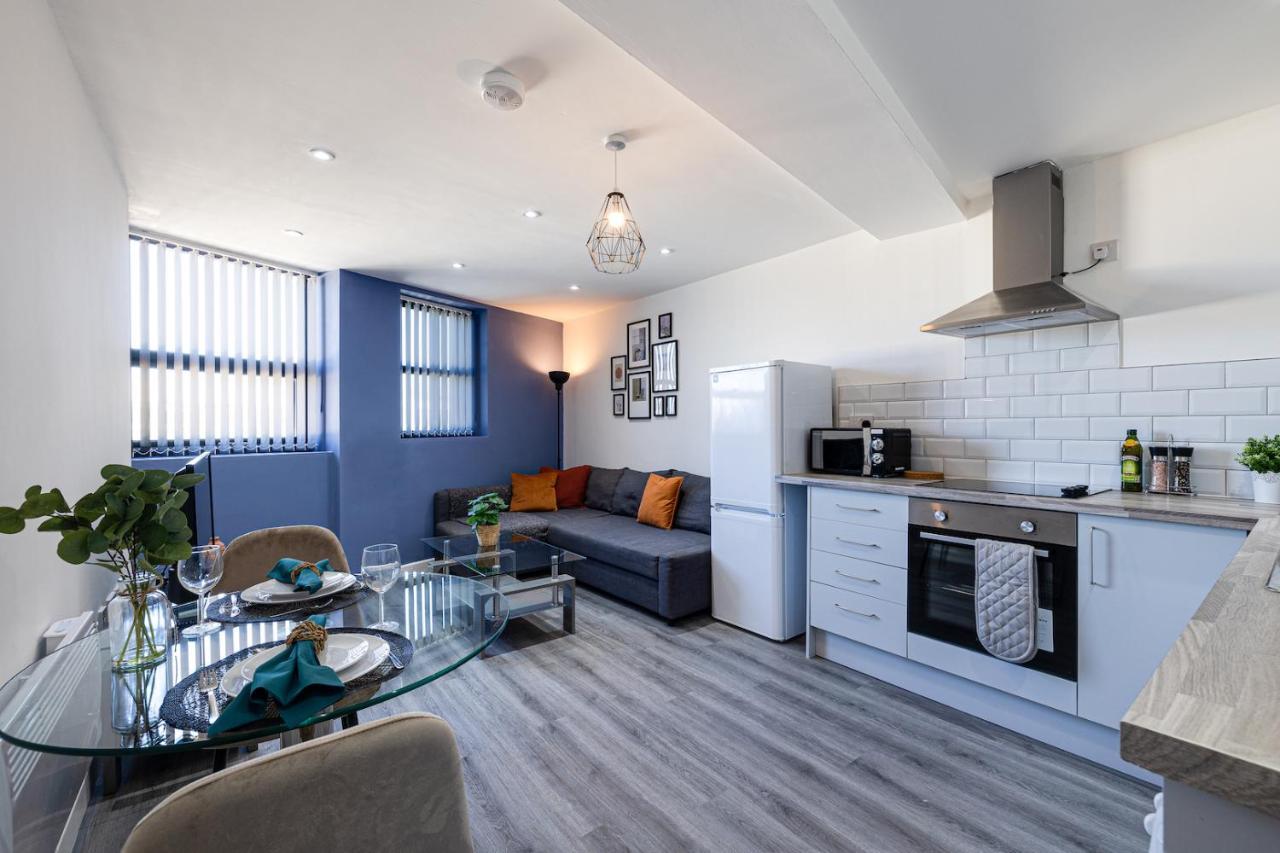 Stunning 1 Bed Apartment In The Heart Of Stockport Exterior foto